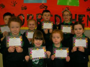 Novmber Pupil of the Month