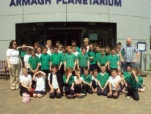 Primary 4- Primary 7 visited the Planetarium